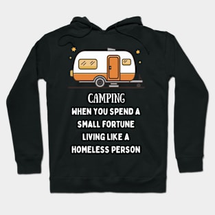 Camping, When You Spend A Small Fortune Hoodie